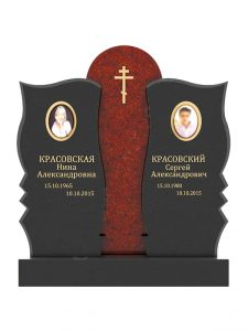 Памятник из красного гранита